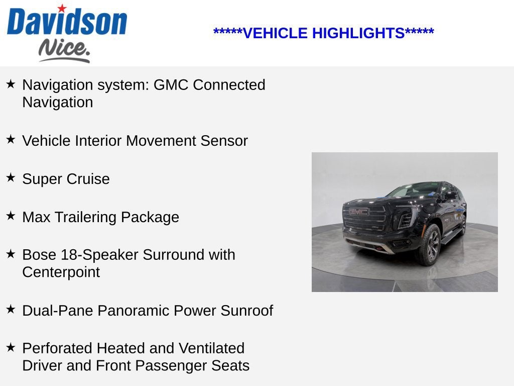 2026 GMC Yukon AT4 Ultimate