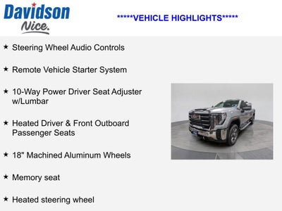 2025 GMC Sierra 3500 HD SLT
