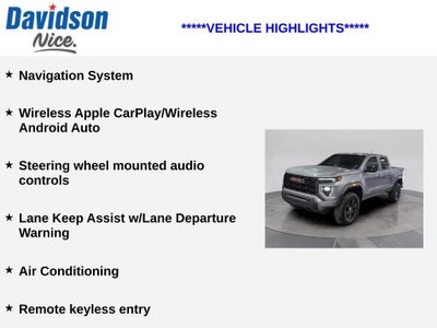 2024 GMC Canyon Elevation