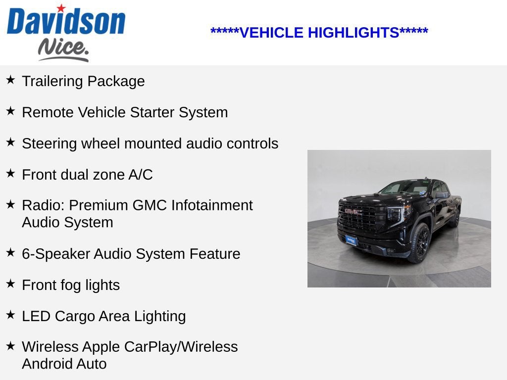 2025 GMC Sierra 1500 Elevation
