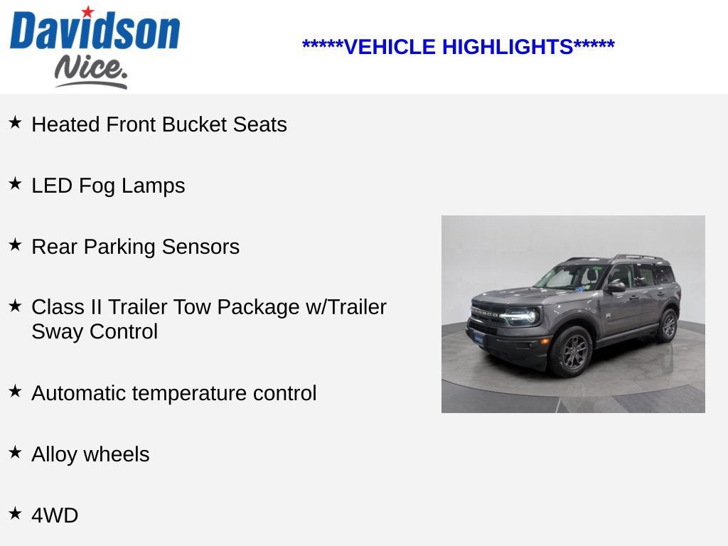 2023 Ford Bronco Sport Big Bend