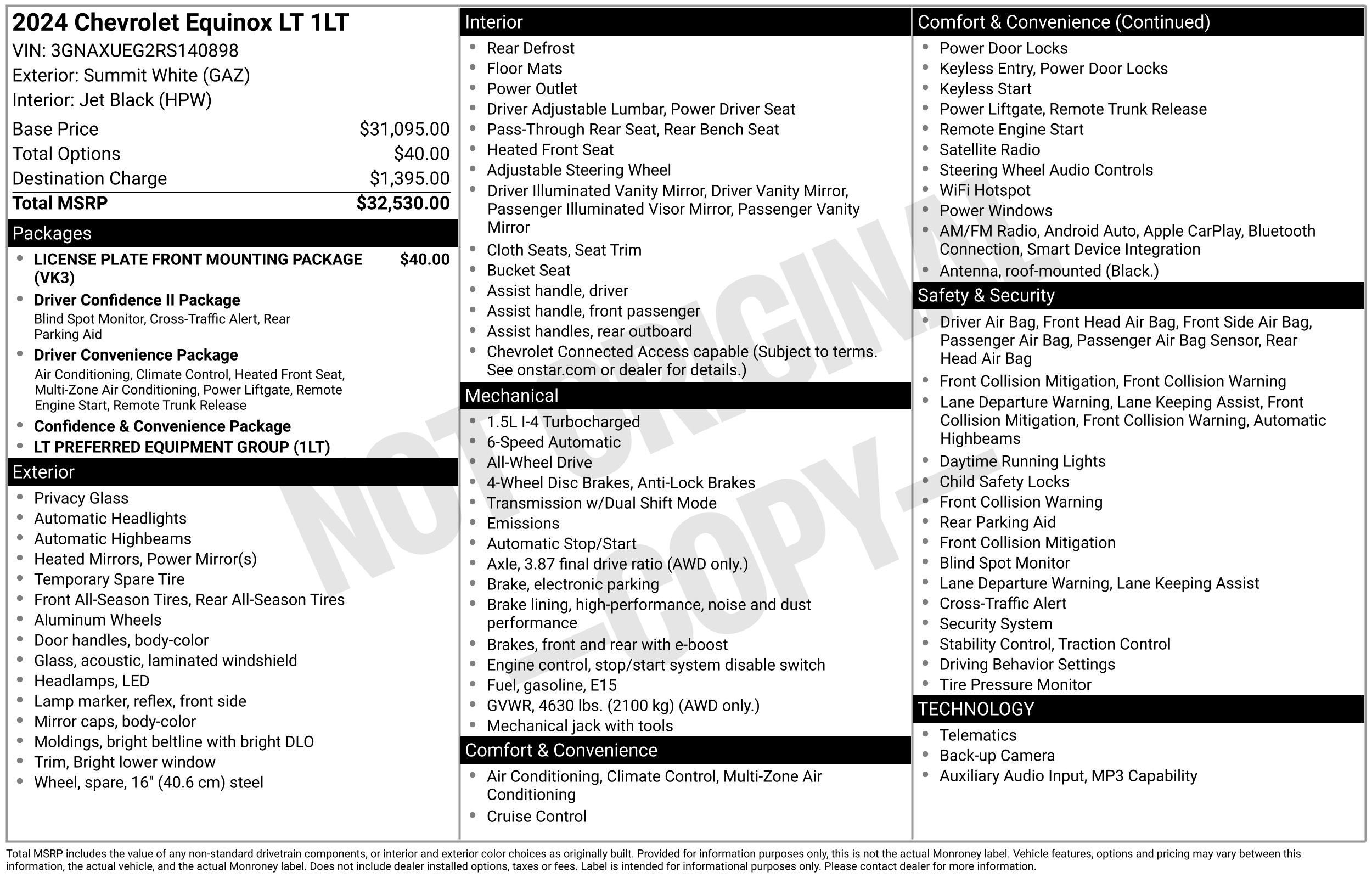 2024 Chevrolet Equinox LT
