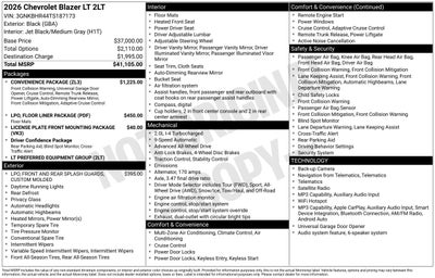 2026 Chevrolet Blazer 2LT