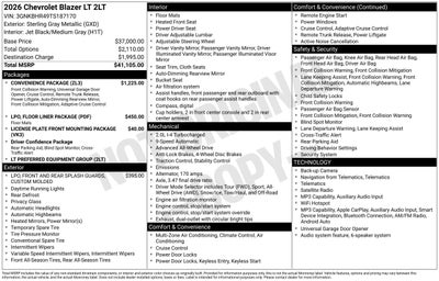 2026 Chevrolet Blazer 2LT