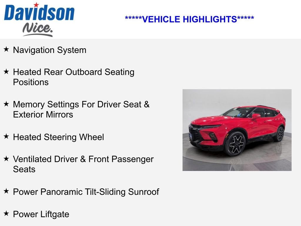 2023 Chevrolet Blazer RS