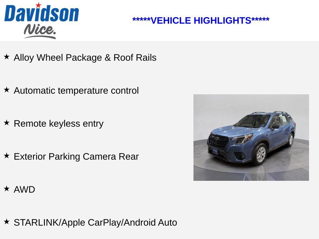 2022 Subaru Forester Base