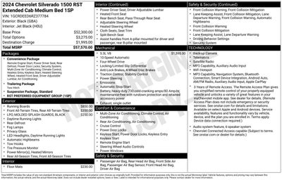 2024 Chevrolet Silverado 1500 RST