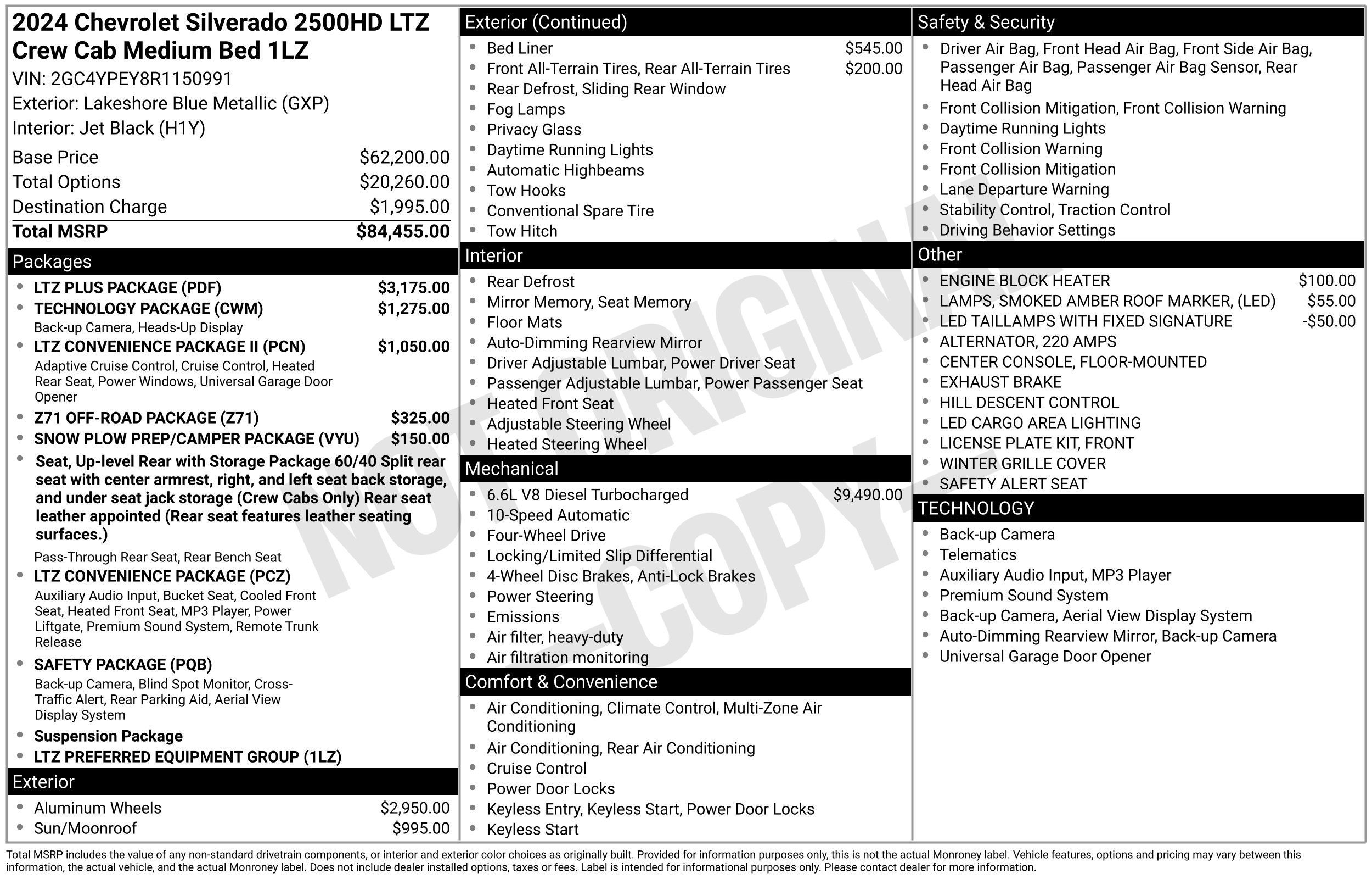 2024 Chevrolet Silverado 2500 HD LTZ