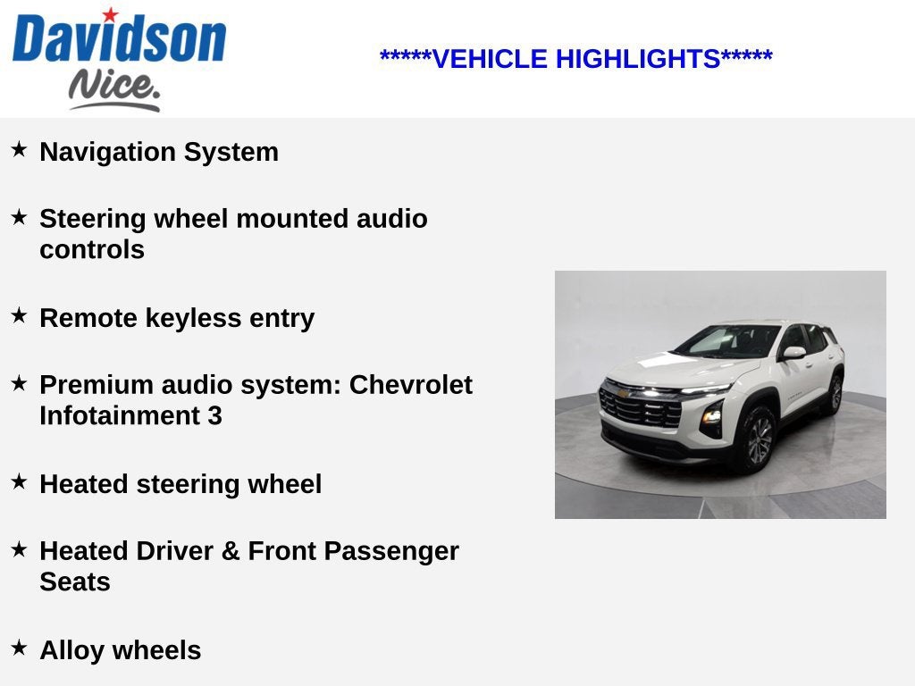 2025 Chevrolet Equinox LT