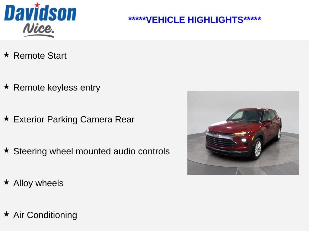 2025 Chevrolet Trailblazer LS